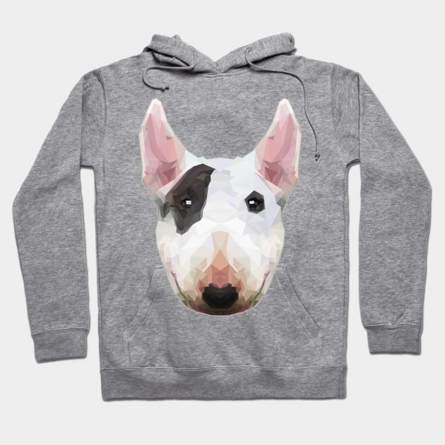 Bull terrier Hoodie by Edwardmhz